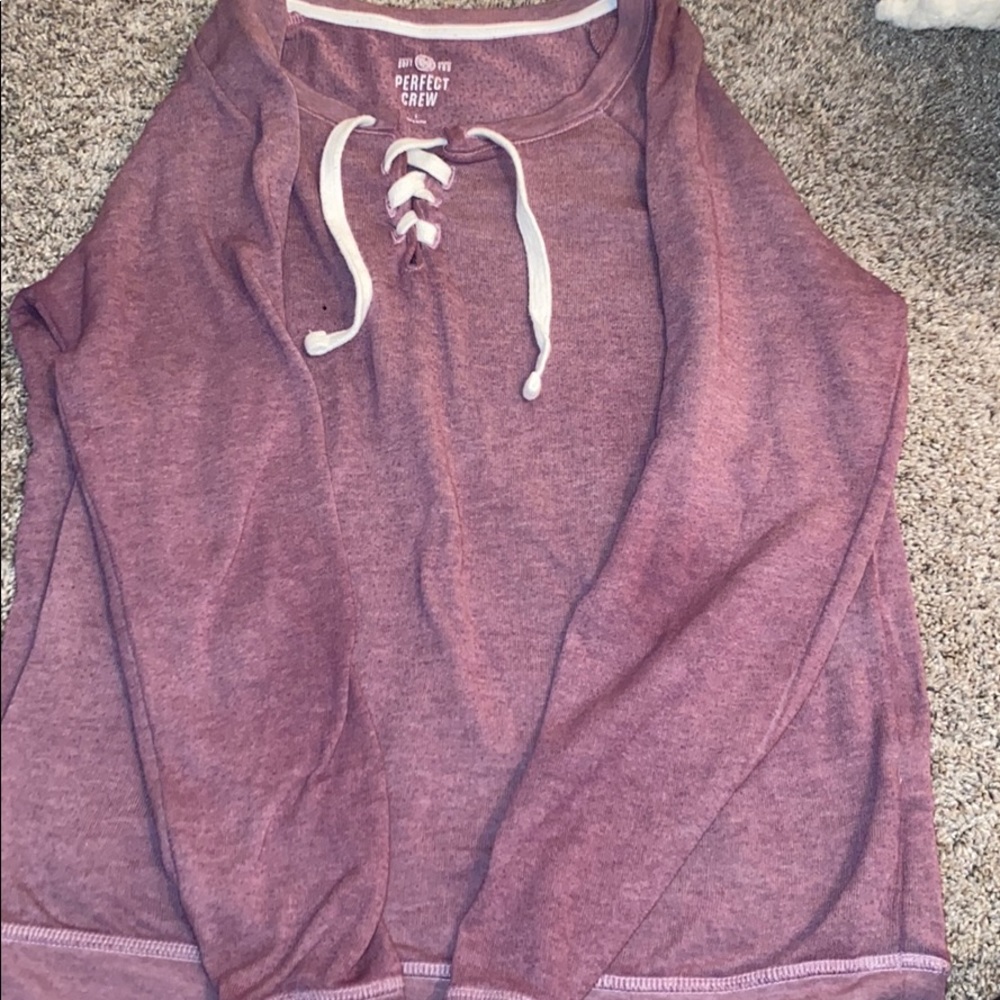 SO crew neck sweatshirt
